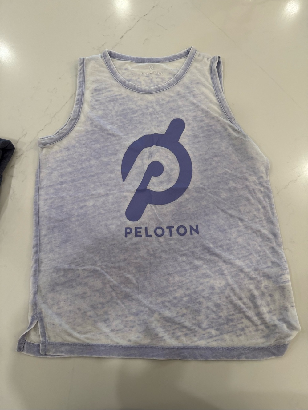 Peloton women’s ' Purple Logo Tank Top - Light Lavender